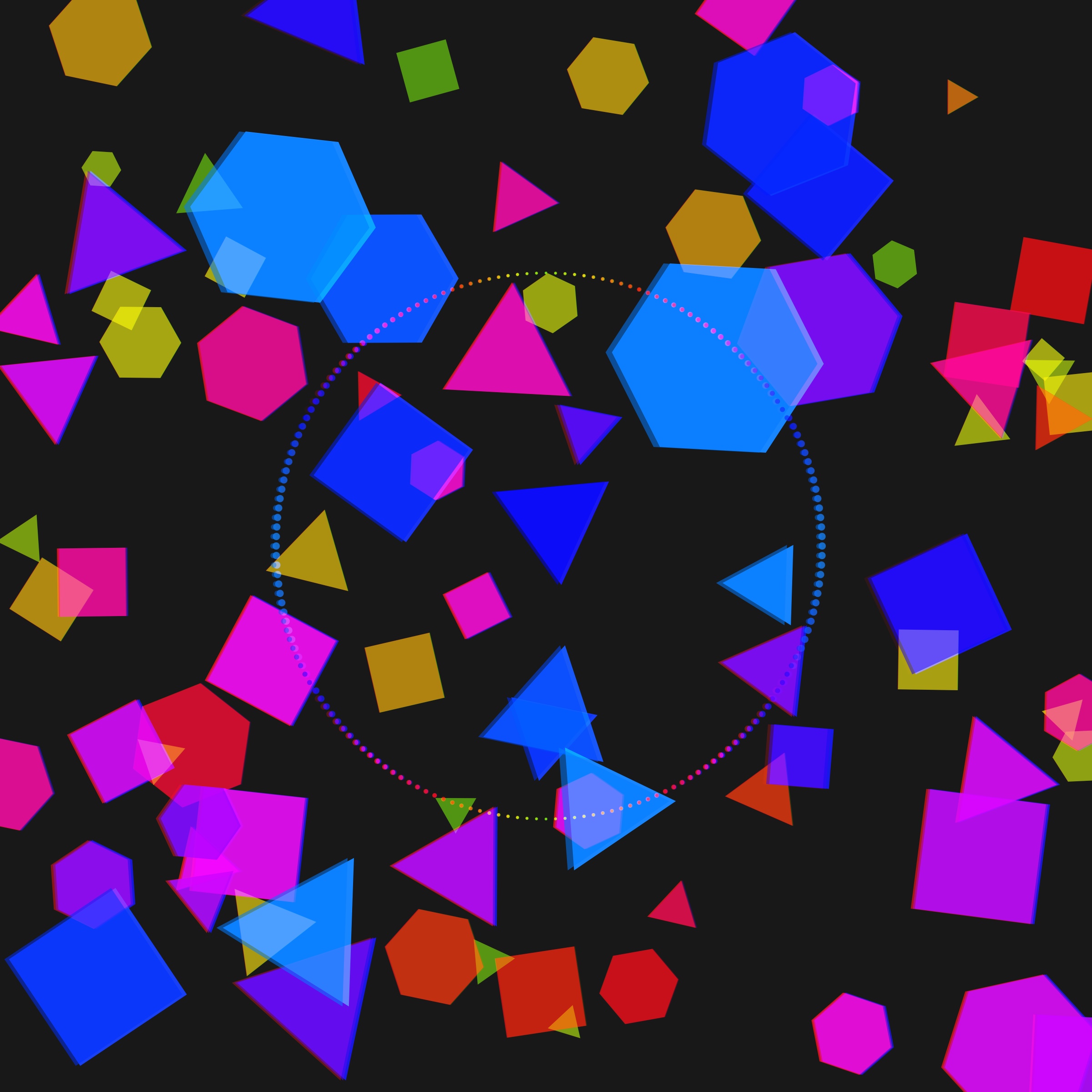ESPECTRAL — CHROMADEPTH — chromadepth generative art